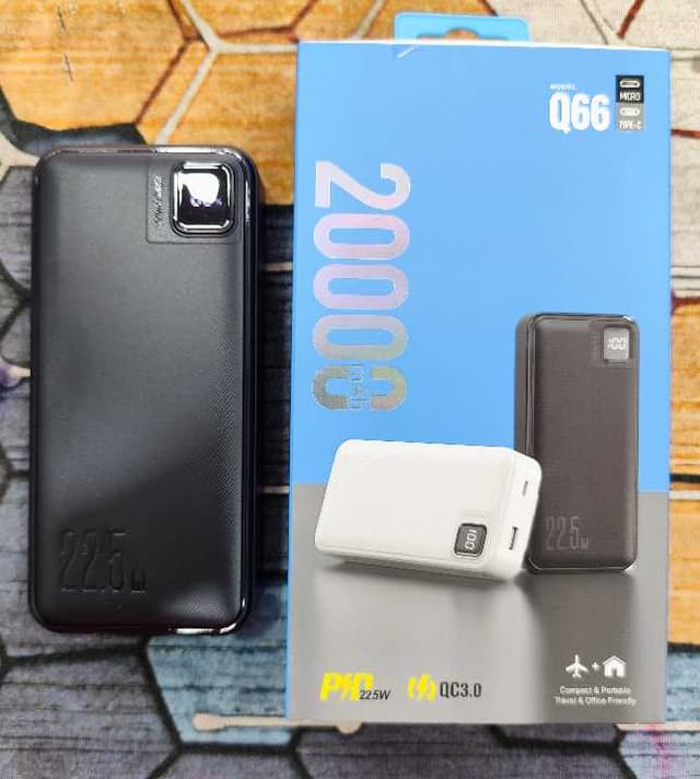 Power Bank Q66 22.5W 20.000mAh