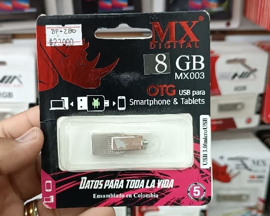 Memoria MX USB 8GB OTG