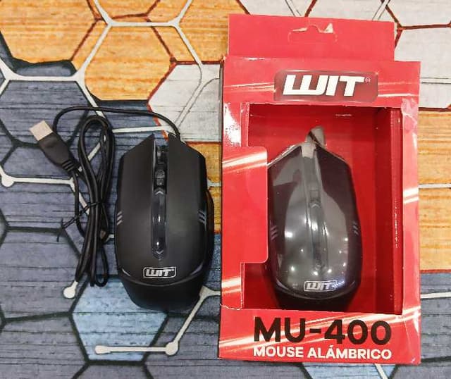 Mouse Alambrico Wit MU-400