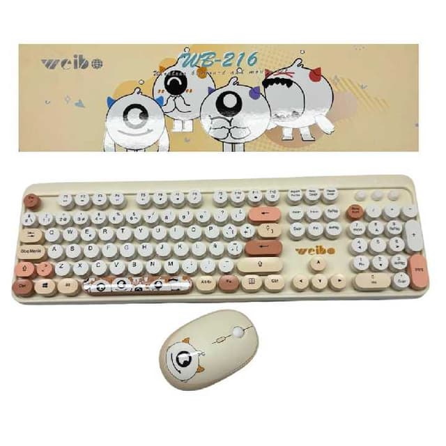 Teclado Inalámbrico Weibo WB-216