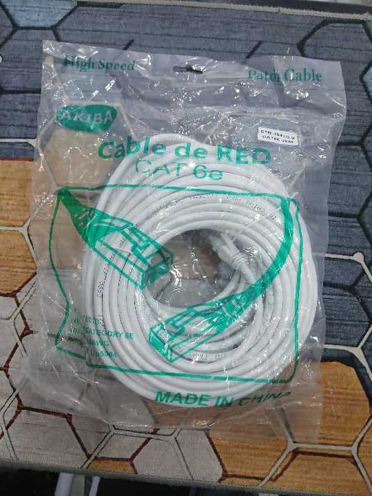 Cable de Red Cat 6e 20M